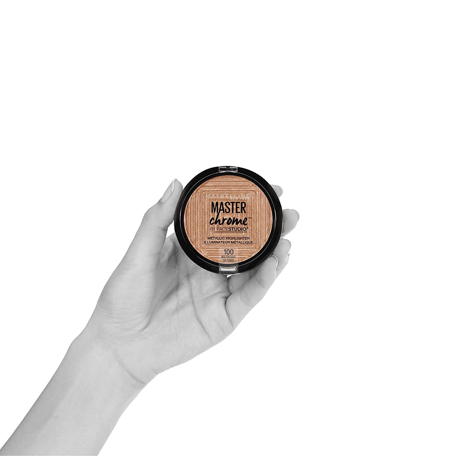 Maybelline Master Chrome Metallic Highlighter Powder, Molten Gold, 1 Count - Image 12